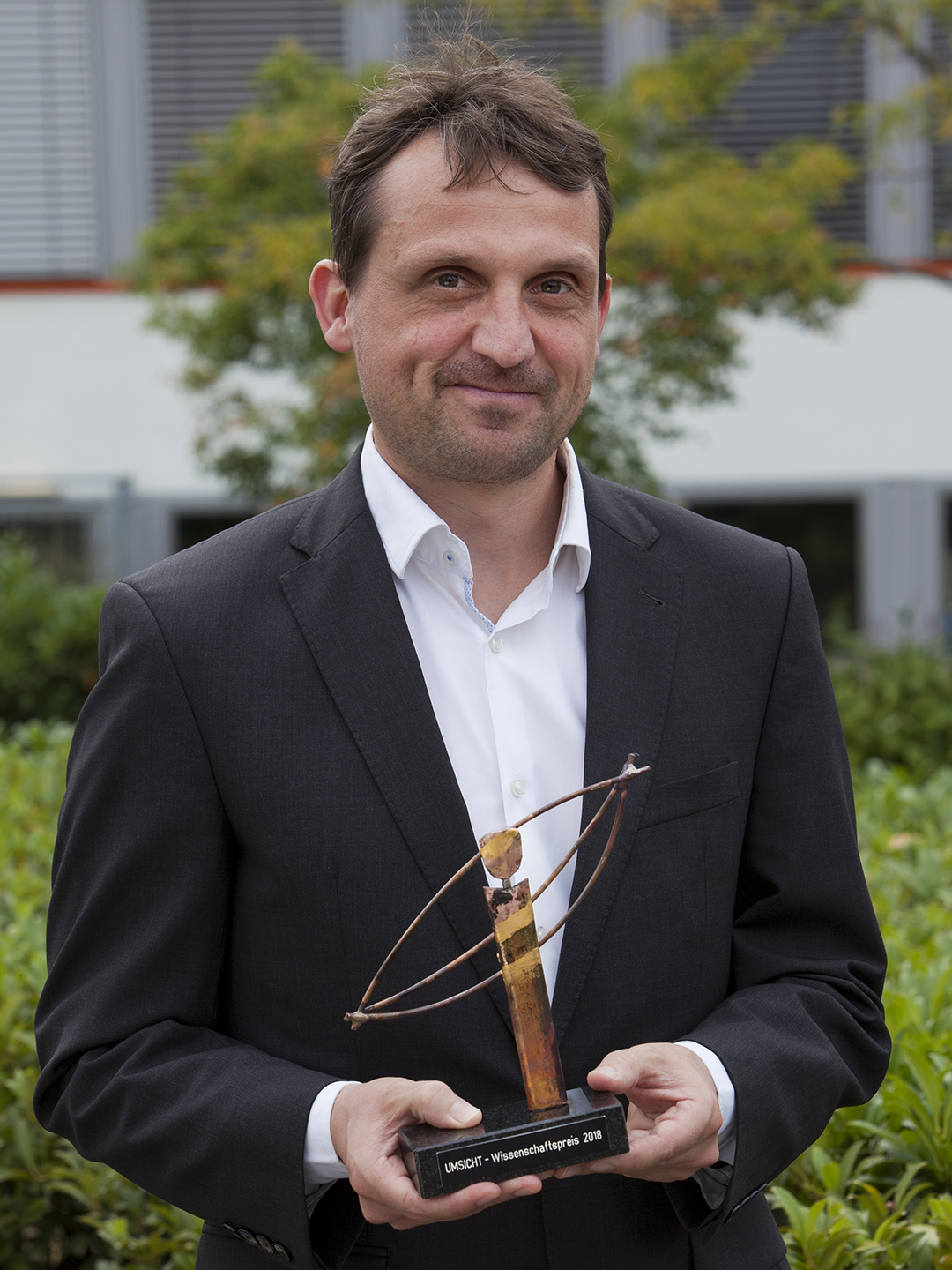 Christian Baars, Preisträger des UMSICHT-Wissenschaftspreis 2018 in der Kategorie Journalismus.