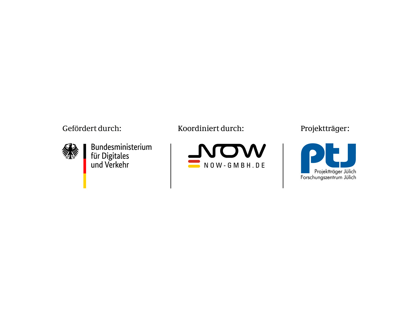 BMDV + NOW GmbH + PTJ