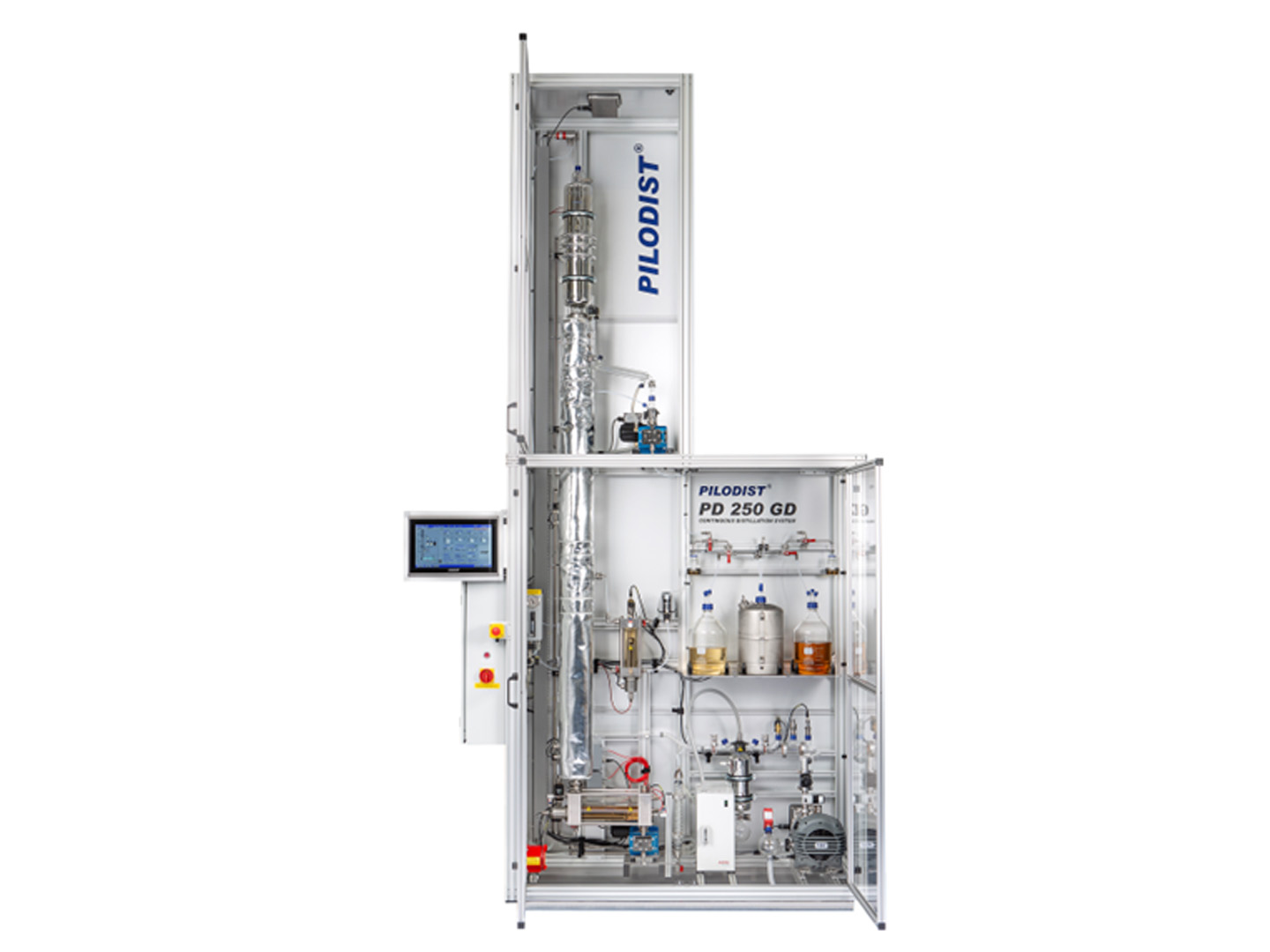 Rektifikationsanlage im Carbon2Chem®-Labor in Oberhausen