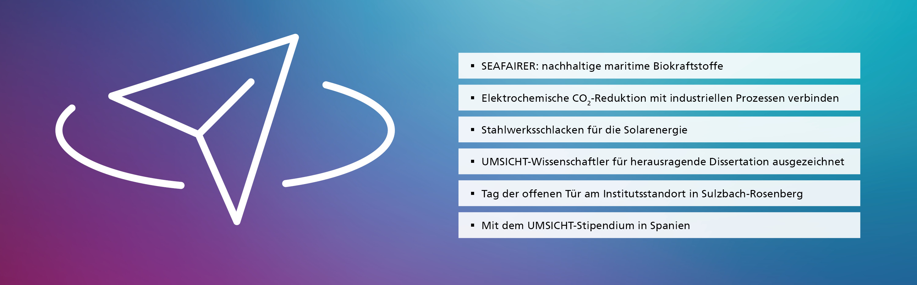 UMSICHT-Newsletter 2/2025