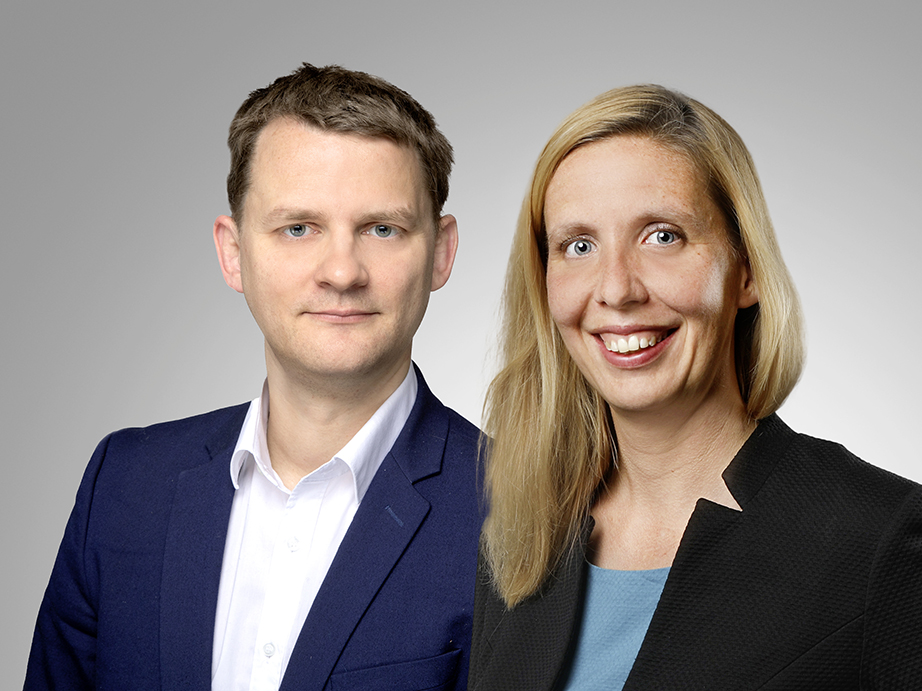 Prof. Dr. Ulf-Peter Apfel und Dr.-Ing. Anna Grevé