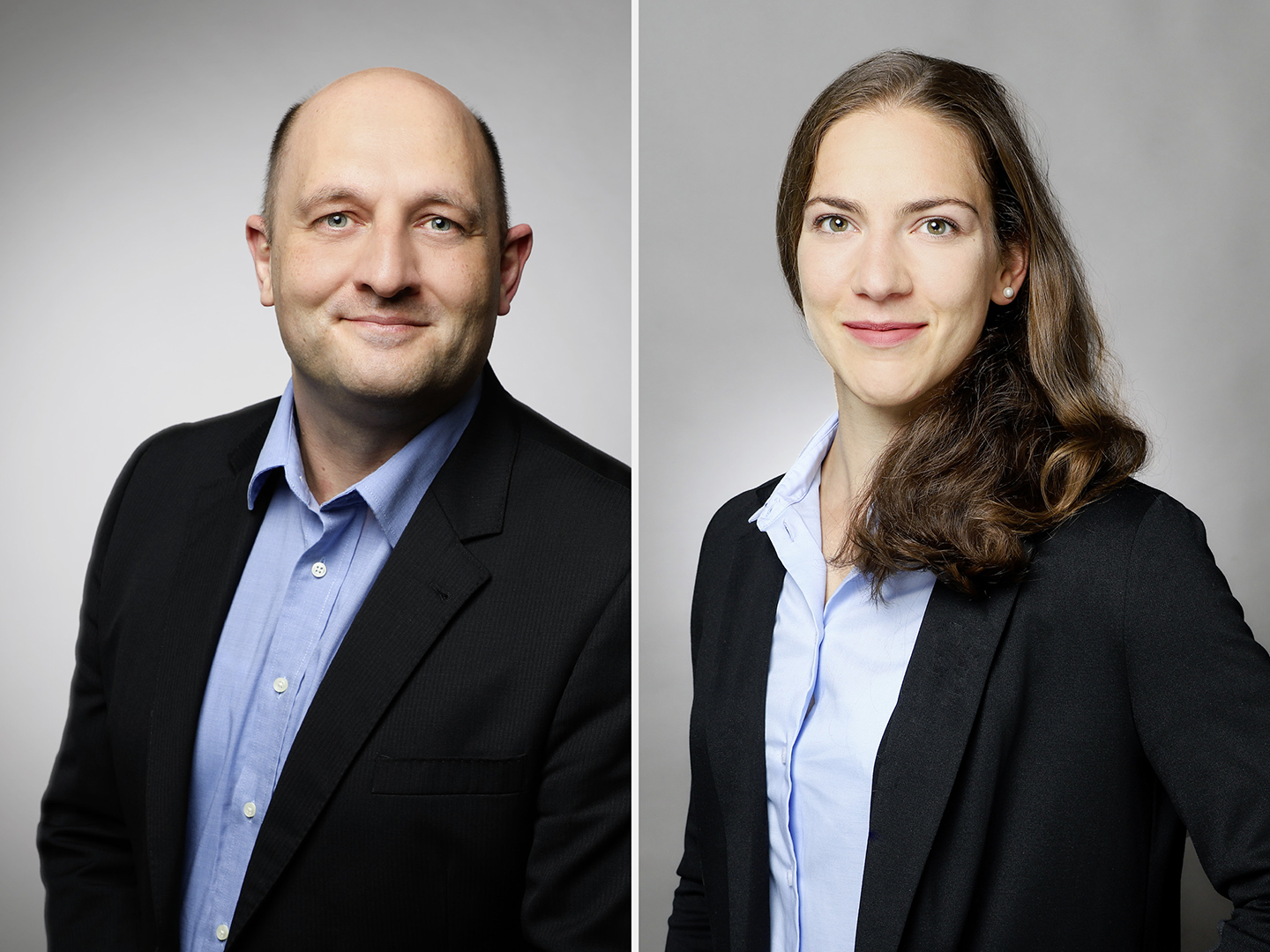 Heiko Lohmann und Theresa Jaster