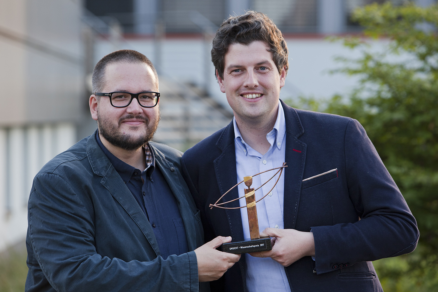 Dr. Till Krause und Klaus Uhrig
