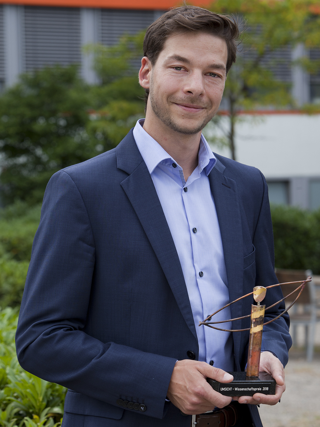 Dr. Stefan Kippelt, Preisträger des UMSICHT-Wissenschaftspreis 2018 in der Kategorie Wissenschaft.