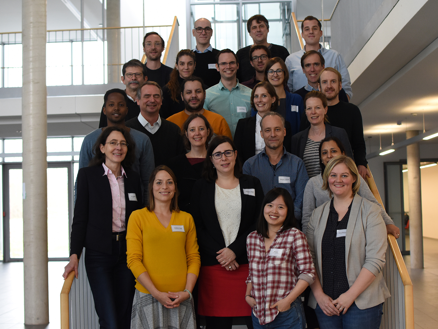 Die Projektteilnehmer beim Kick-Off Treffen an der Universität Bayreuth.