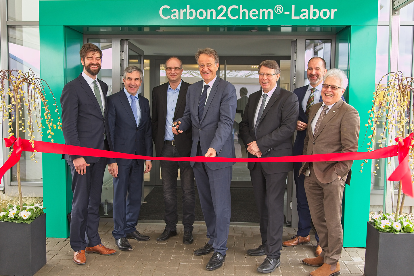Einweihung des Carbon2Chem®-Labors