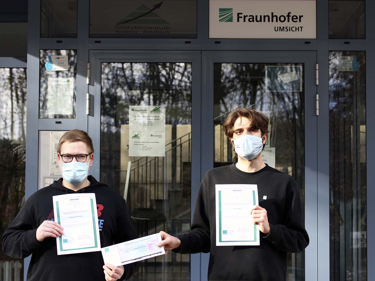 Anschubfinanzierung Maximilian Schinhammer und Martin Nieberl