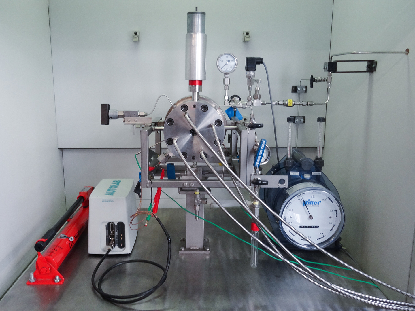 Ein Blick auf den Hochdruckreaktor