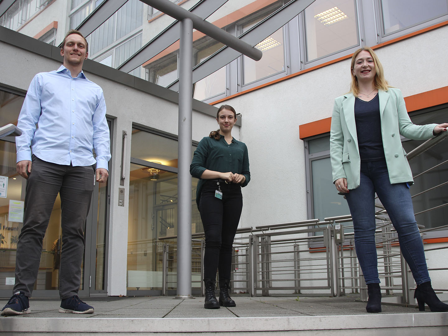 Marc Greuel, Anschubfinanzierung 2020, Sonja Frerich, beste Bachelorarbeit 2021, Alina Gawel, Anschubfinanzierung 2020.