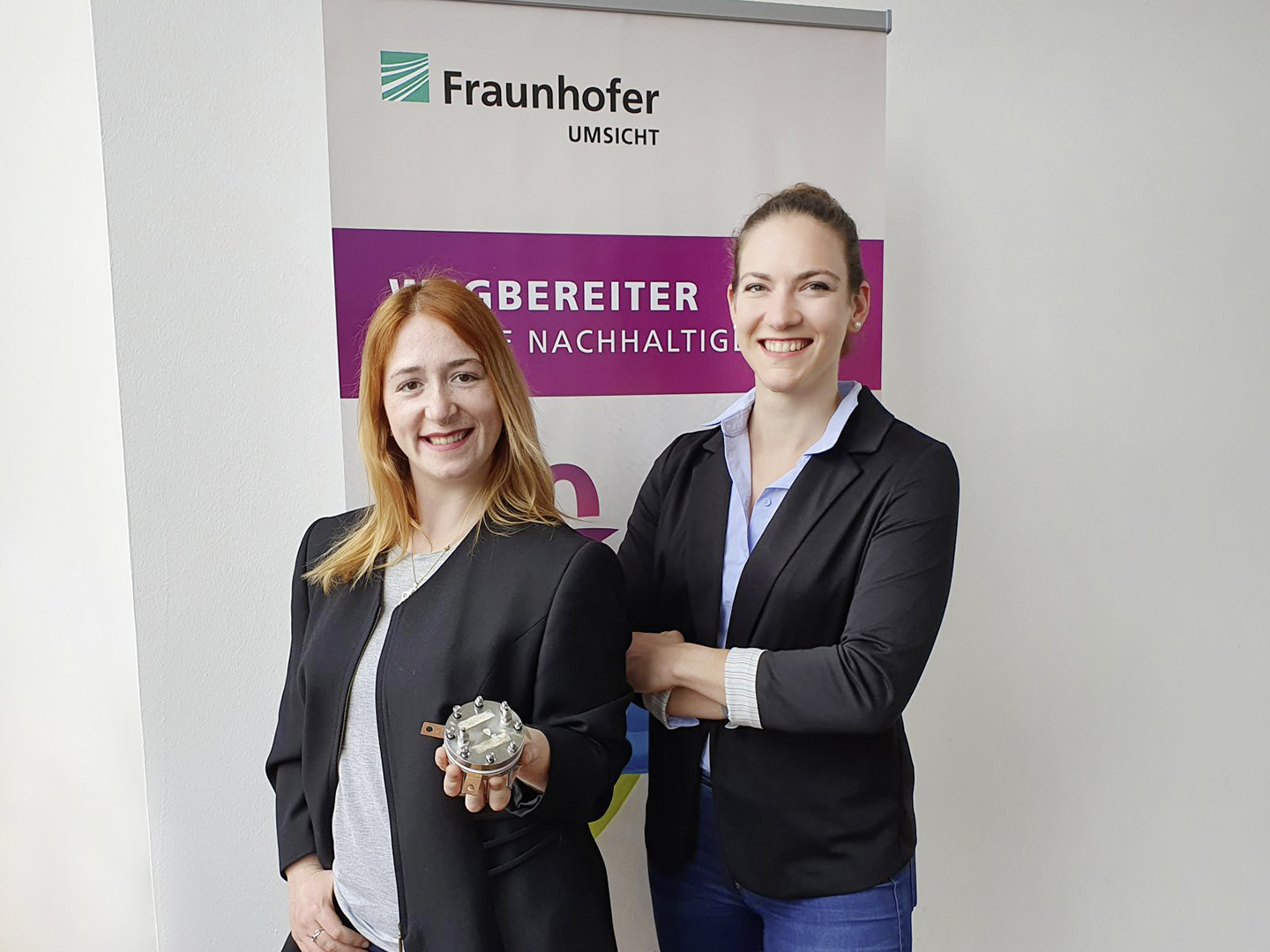 Alina Gawel (l.) und Theresa Jaster Alina Gawel (l.) und Theresa Jaster