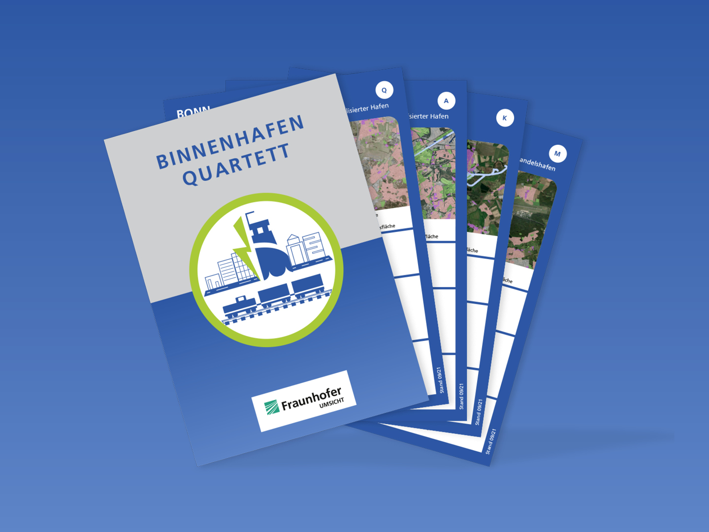 enerPort-Metastudie Herz der enerPort-Metastudie ist das so genannte Hafenquartett. Es spiegelt die Vielfalt der deutschen Binnenhäfen wider.