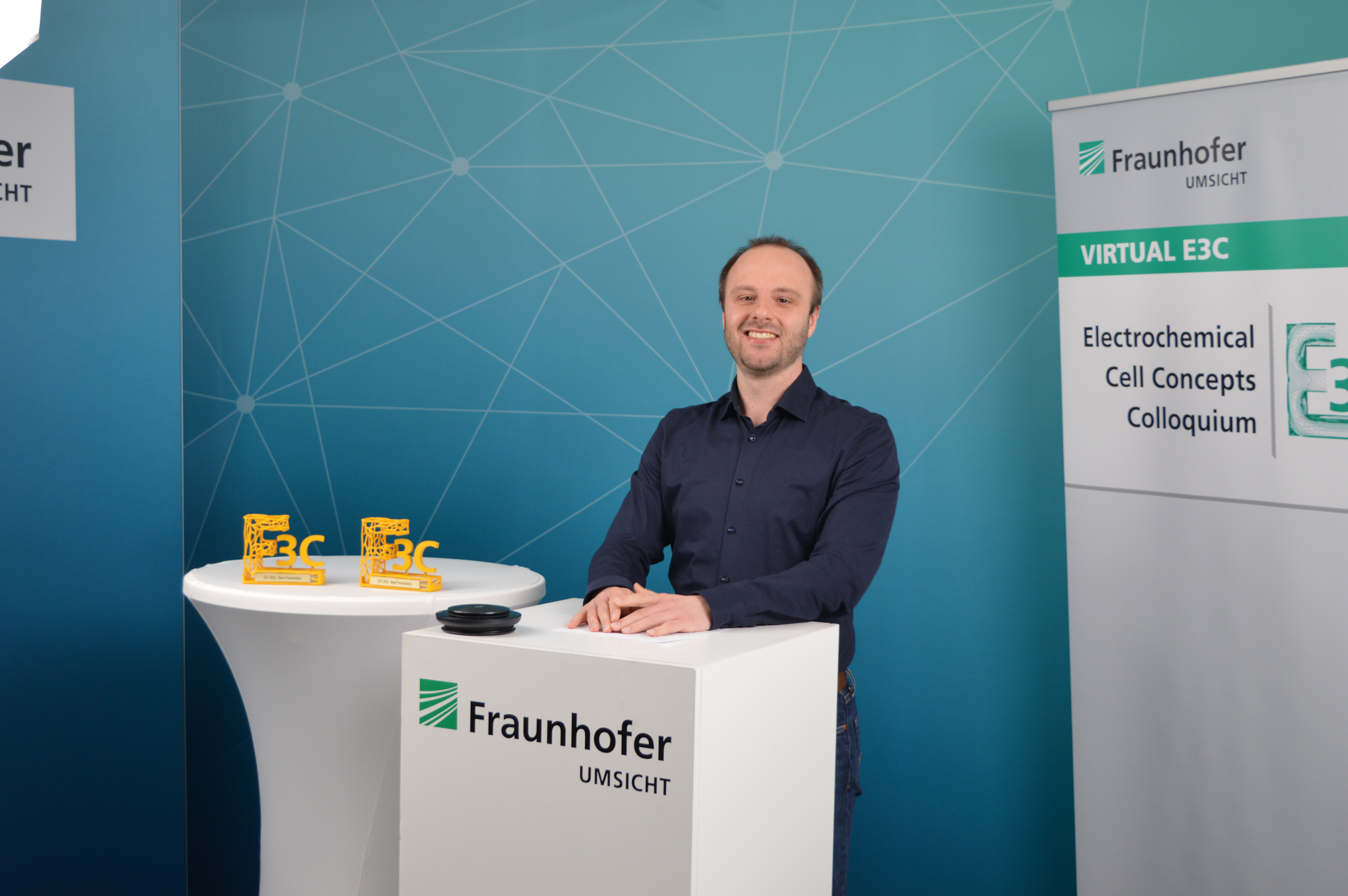 Daniel Siegmund (Gruppenleiter Elektrokatalyse am Fraunhofer UMSICHT)