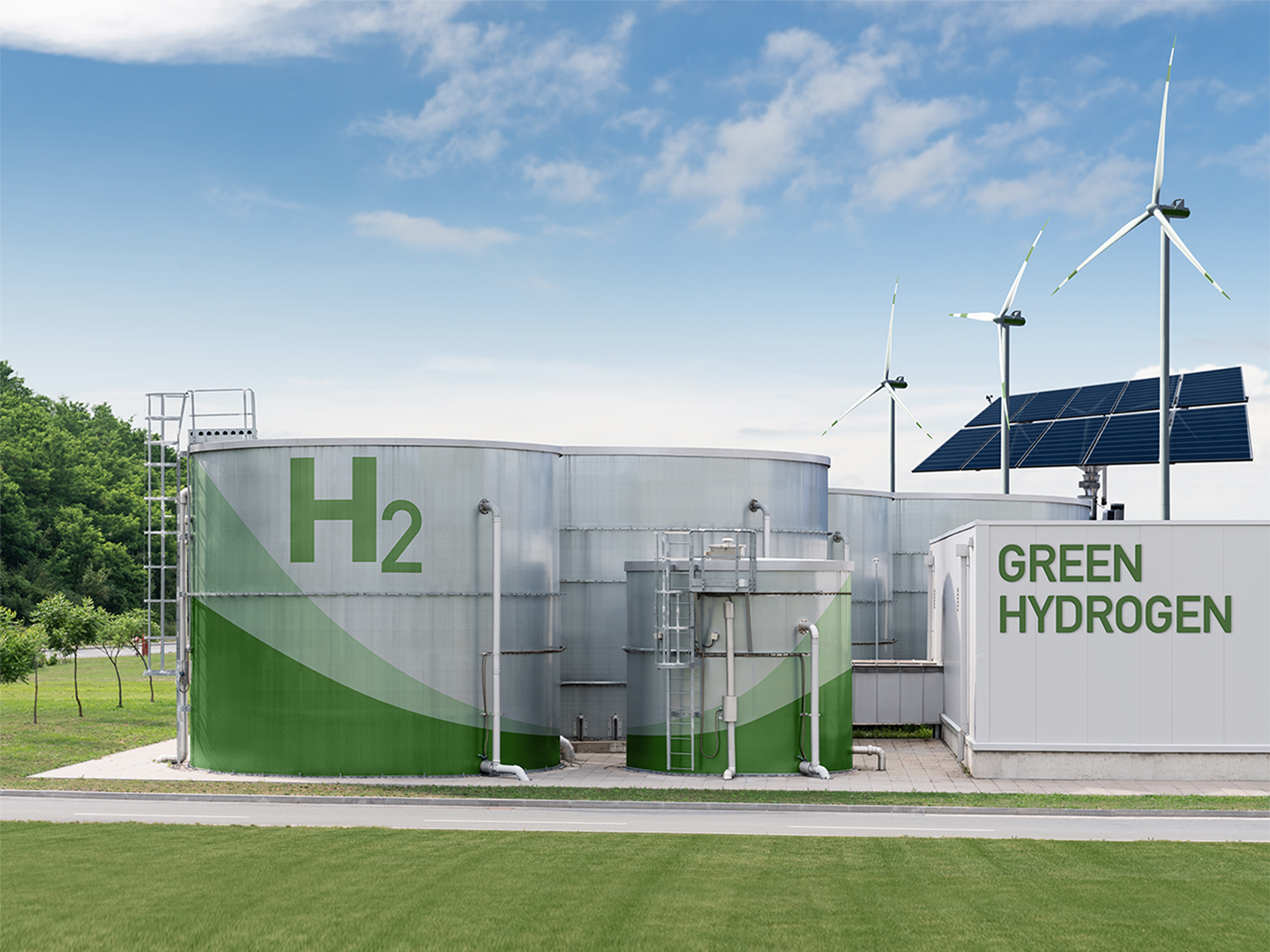 Grüner Wasserstoff ist ein zentraler Baustein der Energiewende. Grüner Wasserstoff ist ein zentraler Baustein der Energiewende.
