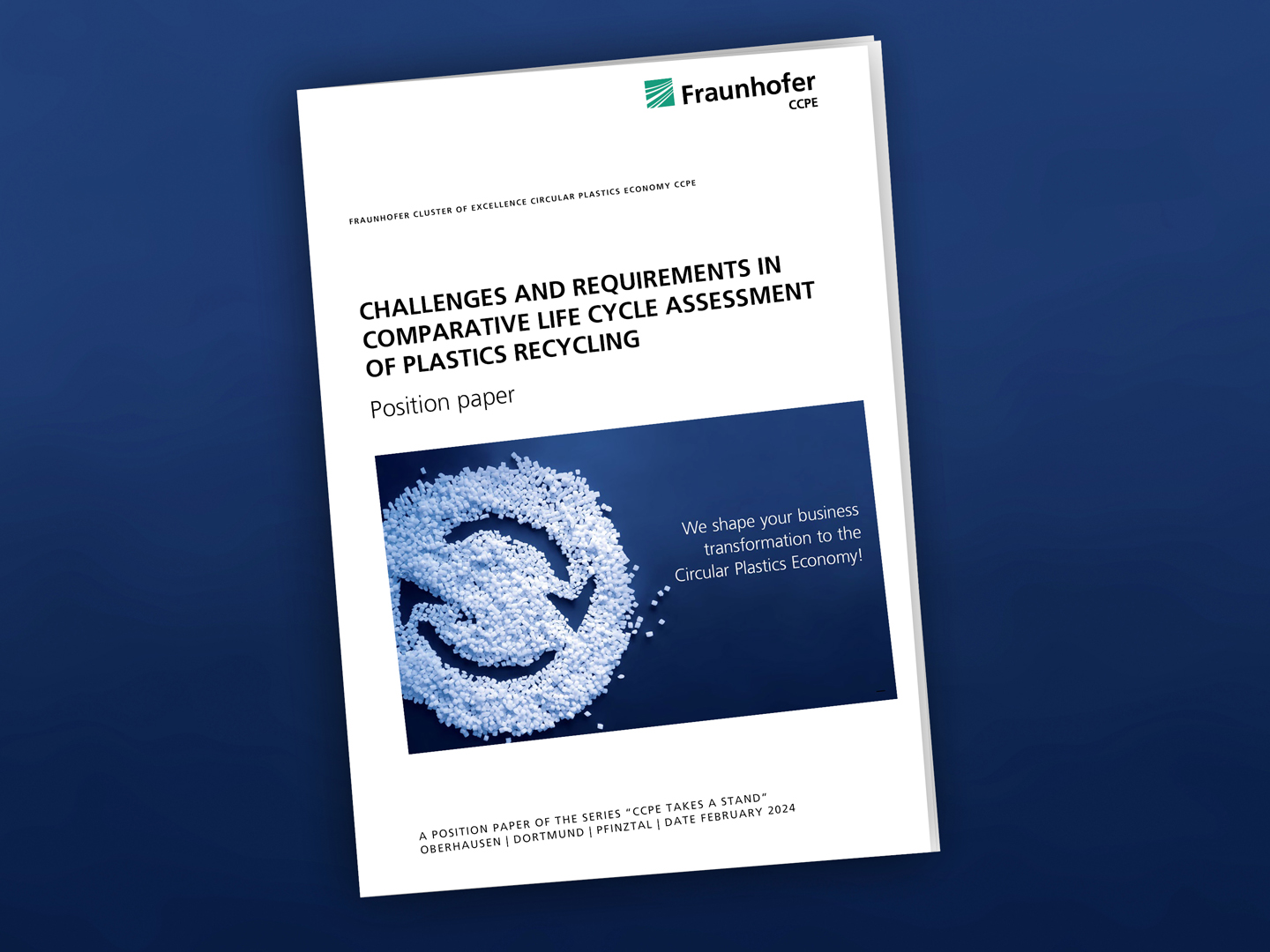 Positionspapier zu transparenter Ökobilanzierung des Kunststoffrecyclings