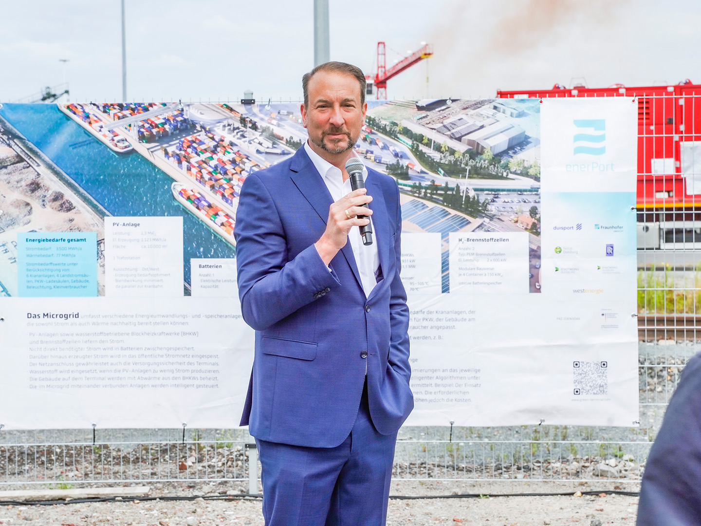 Manfred Renner am DGT Manfred Renner am DGT