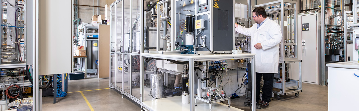 Anlage Electric Swing Adsorption