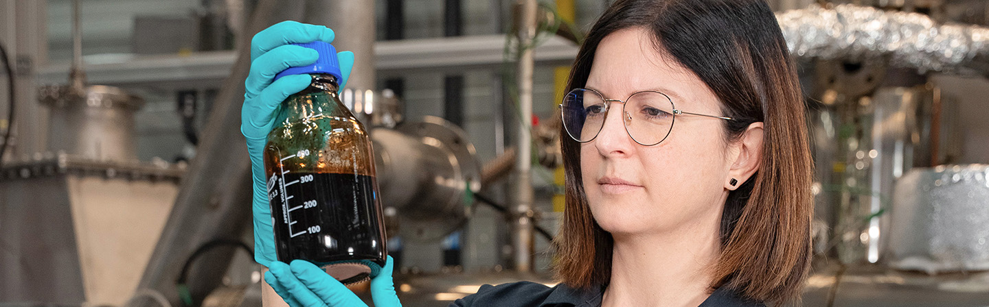 Pyrolyse von Kunststoffen