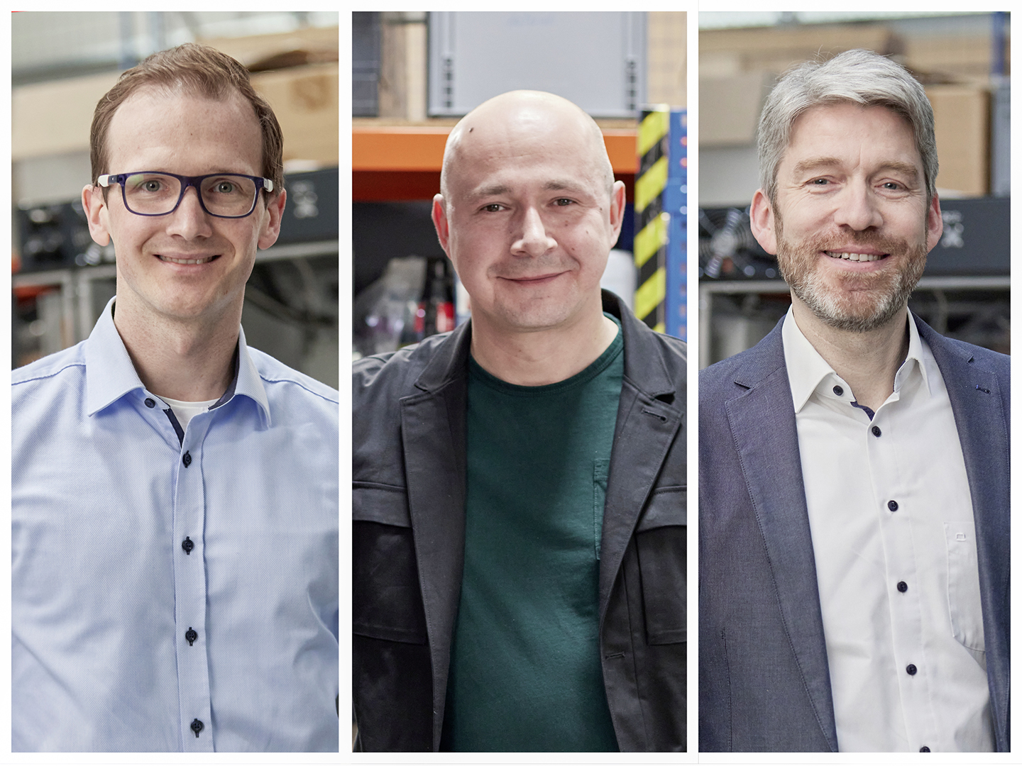 Thorsten Seipp, Lukas Kopietz und Christian Doetsch Thorsten Seipp, Lukas Kopietz und Christian Doetsch