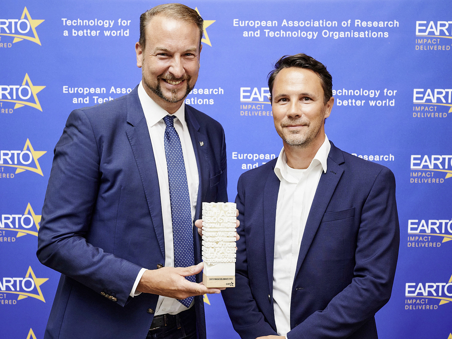 Europäischer Innovationspreis EARTO 2023 für nachhaltigen und kostengünstigen Herstellungsprozess von Aerogelen